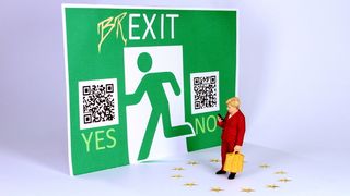 英国脱欧、英国、微型数字、欧洲、英国、欧盟、退出、产出