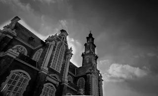 阿姆斯特丹，黑白，荷兰，荷兰，荷兰，城市，建筑，城市