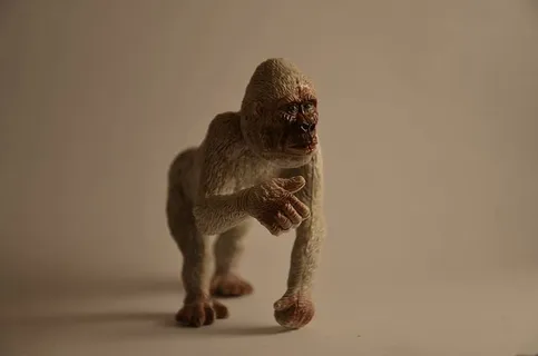 棕色猴子玩具