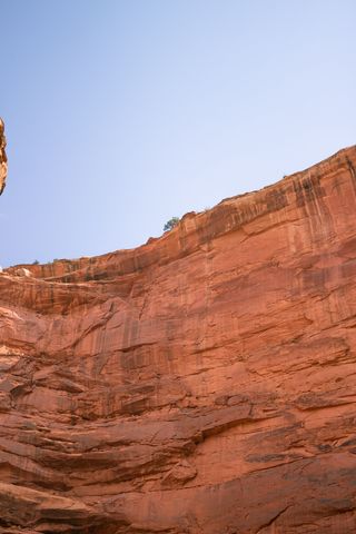 美国，国会珊瑚礁国家公园，岩石物体，岩层，岩石，天空，地质，自然