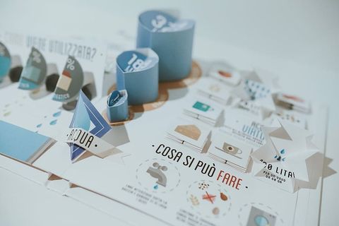 画廊里的各种艺术作品