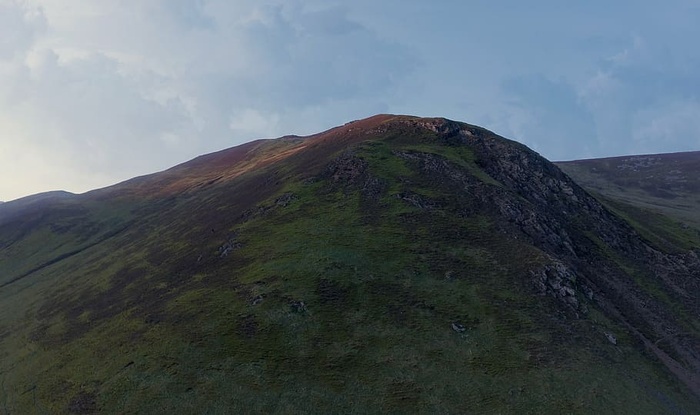 草，草地，山，风景，山，自然，户外，风景