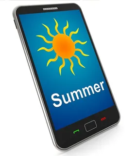 手机上的夏天意味着夏天