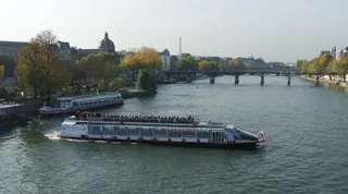 巴黎，法国，贝托，船，运输，水，船舶，运输方式