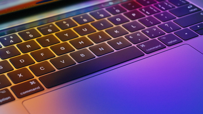 MacBook Pro特写摄影
