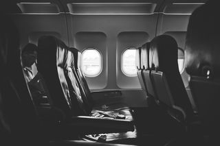 航空公司，航班，窗口，飞机，飞机，车辆内部，运输方式，运输