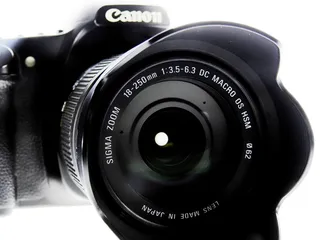 黑色，佳能单反相机，数码相机，照片，相机，照片，图像，变焦镜头