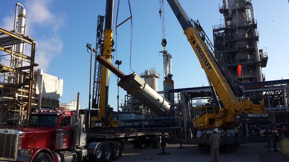 石油钻机、工业、炼油厂、钻机、精炼、建筑、天空、运输