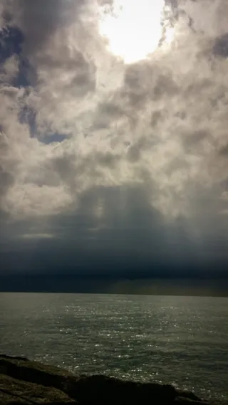 美国，阿兰萨斯港，a港码头，天空，云天，水，风景-自然，自然之美