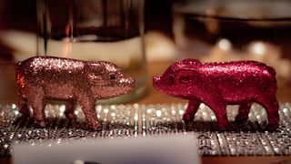 木材, 硬木, 闪光, 塑像, 动物, 糖果, 食品, 糖果