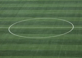 足球, 足球场, 人造足球场, 人造草坪, 线, 运动, 几何形状, 绿色