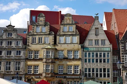 不来梅,市场,历史中心,历史,建筑,立面,德国,建筑外观 不来梅,市场,历史中心,历史,建筑,立面,德国,建筑外观