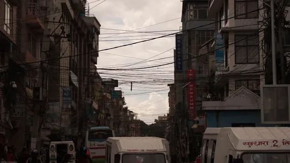 建筑，建筑外观，建筑结构，电缆，城市，建筑，连接，住宅区