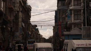 建筑，建筑外观，建筑结构，电缆，城市，建筑，连接，住宅区