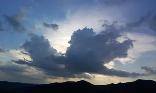 云、马、日落、风景、天空、自然之美、静谧之景、自然