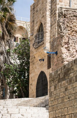 建筑、jaffa、老街、老城、道路、老城、建筑