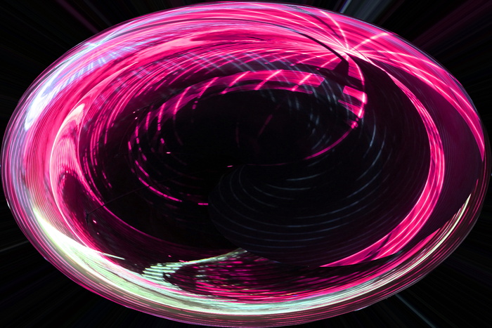 紫罗兰色, 粉红色, 区, 灯火, 反射, 现代, 现代艺术, 抽象