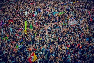 人群，拥挤，事件，节日，人，一群人，真实的人，一大群人