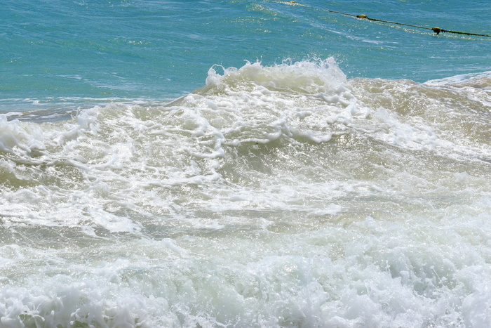 黑海、海浪、海洋泡沫、水、自然、元素、放松、游泳