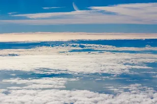 天空，飞机，飞行，飞机，航空，旅行，飞行，运输