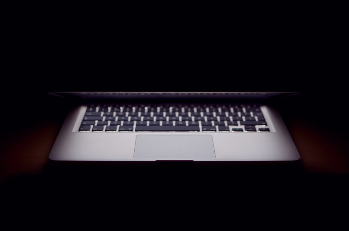 笔记本电脑, 电脑, macbook, 光, 技术, 白, 互联网, 照明