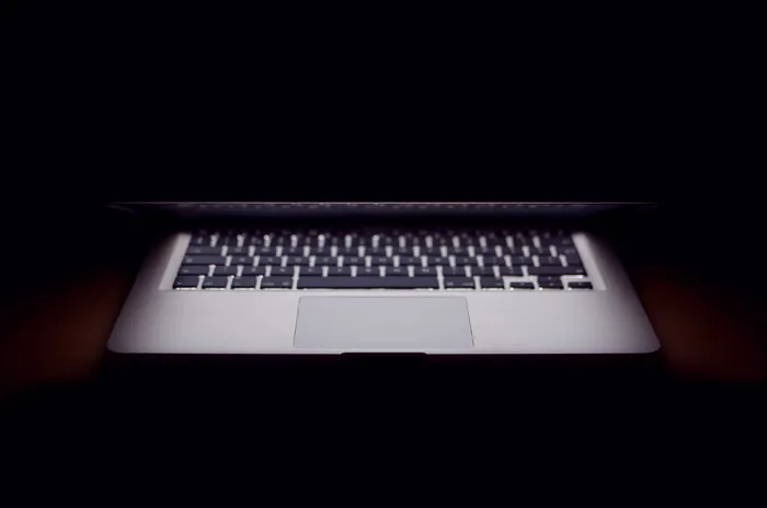 笔记本电脑, 电脑, macbook, 光, 技术, 白, 互联网, 照明