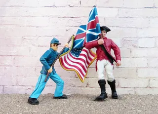 美国，英国，盟友，国旗，英国，英国，美国，关系