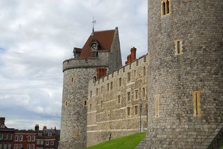 温莎城堡，灯，皇冠，英格兰，皇家，英国，温莎，游客