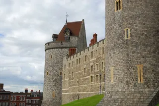 温莎城堡，灯，皇冠，英格兰，皇家，英国，温莎，游客