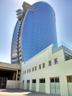 建筑、巴塞罗那、奇异、城市、玻璃、反射、金属、金属化