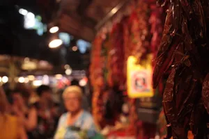 西班牙、巴塞罗那、梅尔卡多·德拉博克利亚、雷德、皮门特、兰布拉斯、布勒、墨西哥胡椒