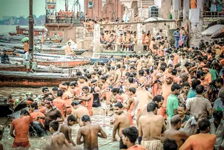 印度、瓦拉纳西、人民、宗教、贝拿勒斯、湿婆、橙色、印度