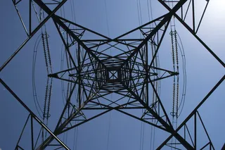 英国，伦敦，李谷公园，塔架，电力线，塔，对称，抽象