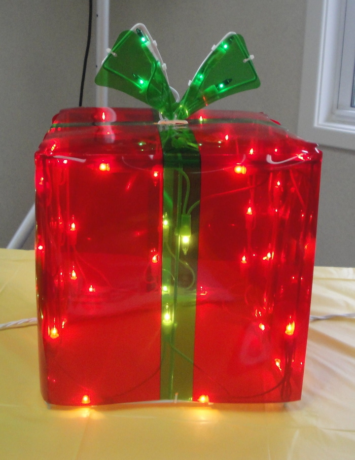 圣诞礼物装潢，红色、绿色、灯光、navidad、regalo、deoración、室内