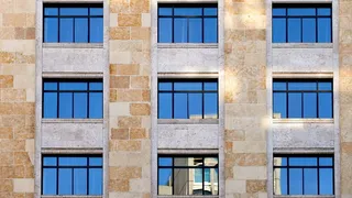 西班牙, 马德里, 建设, 玻璃, 反思, 窗口, 建筑, 建筑外观