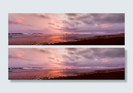 日落期间的海滩，海滩，日落，海岸，奇克拉纳，加的斯，西班牙，科斯塔