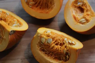 美国，弗吉尼亚州，食品，南瓜，蔬菜，食品和饮料，横截面，新鲜度