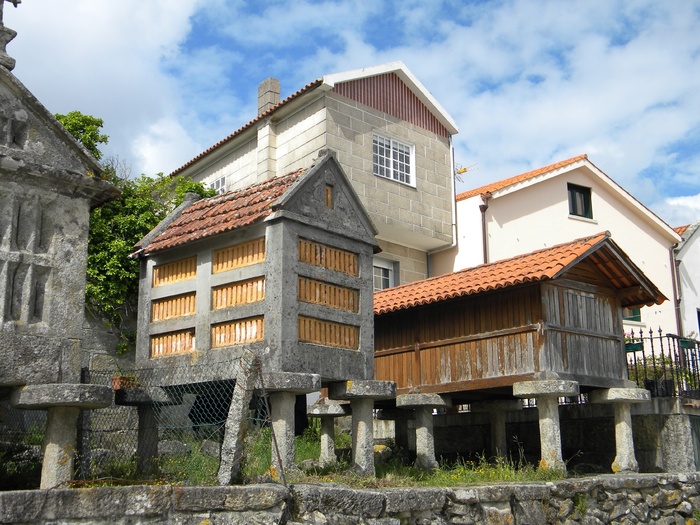 combarro，galicia，西班牙，rias baixas，建筑，建筑结构，建筑外观，建筑