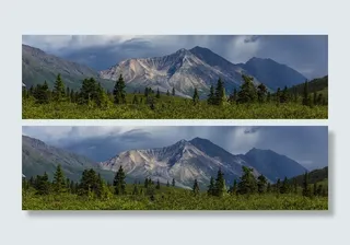 绿色、树木、山脉、景观、风景、斑岩山、国溪岩冰川、风景