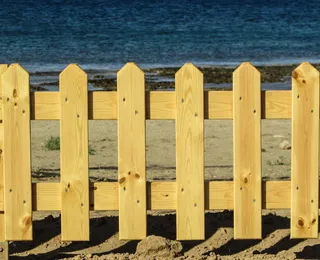 围栏、木质、隐私、财产、安全、私人、木质材料、土地