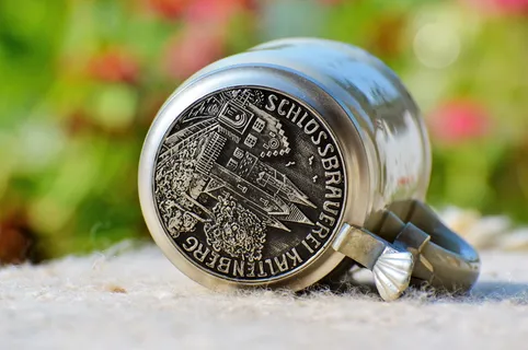 啤酒杯，克鲁格，啤酒杯，烧杯，陶瓷，啤酒，马克杯，巴伐利亚