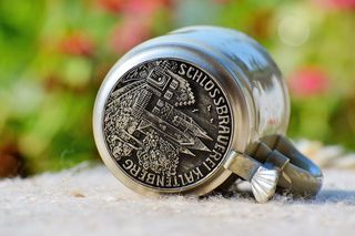 啤酒杯，克鲁格，啤酒杯，烧杯，陶瓷，啤酒，马克杯，巴伐利亚