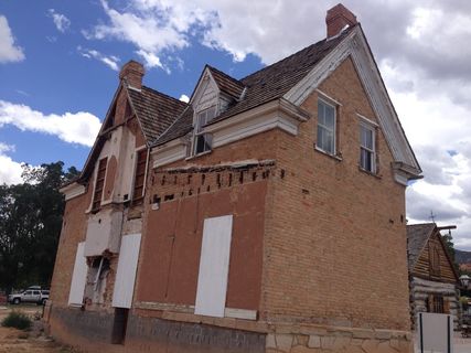 家，房子，旧的，住宅，住宅，国家，建筑，砖