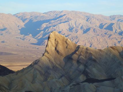 美国，沙漠，死亡谷，风景-自然，自然之美，山脉，非城市景观，景观