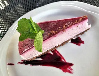 覆盆子芝士蛋糕，芝士蛋糕，甜点，蛋糕，甜食，食物，咖啡，甜味诱惑