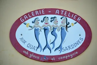 沙丁鱼，腌制，食品，广告，腌制食品，罐头厂，墙壁，标志