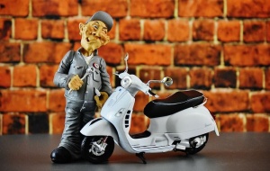 vespa、压路机、机械师、身材、搞笑、摩托车、复古、汽车