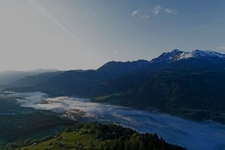 瑞士法拉，帕留1，空中，雾，幻影4 pro，高山，自然之美