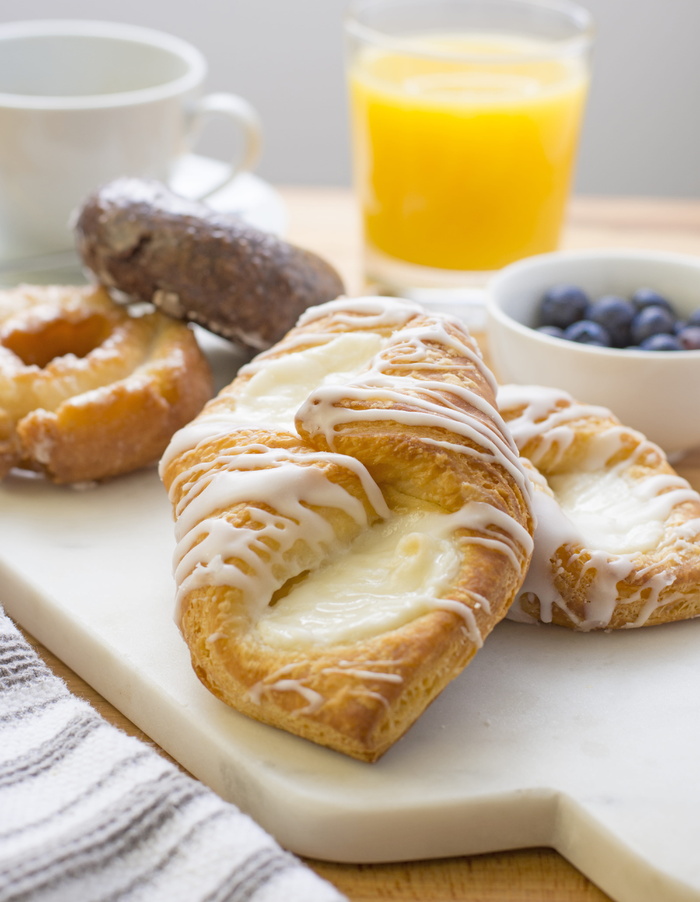 美国，奥罗谷，早餐，甜甜圈，糕点，丹麦，糖霜，早午餐