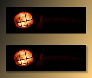 棕色灯具、光、暗、希望、目标、一线希望、信心、旗帜